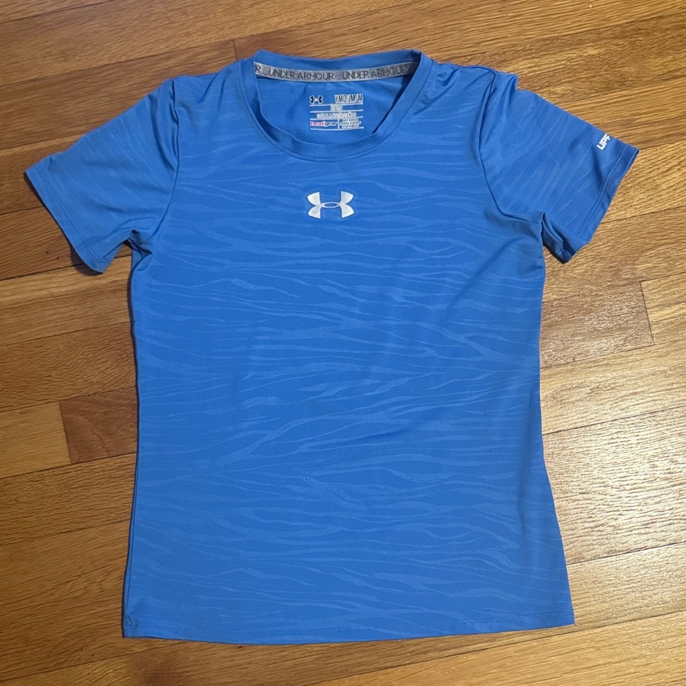 Under Armour Vibrant Blue Patterned Tee